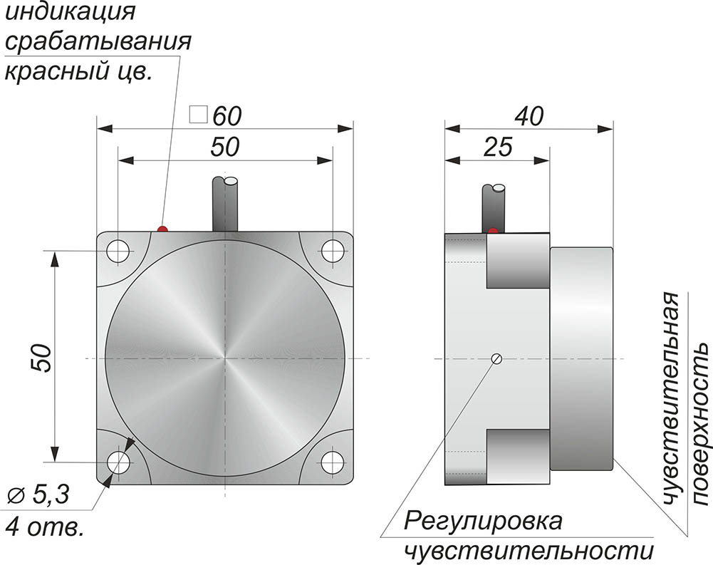 Габаритный чертеж